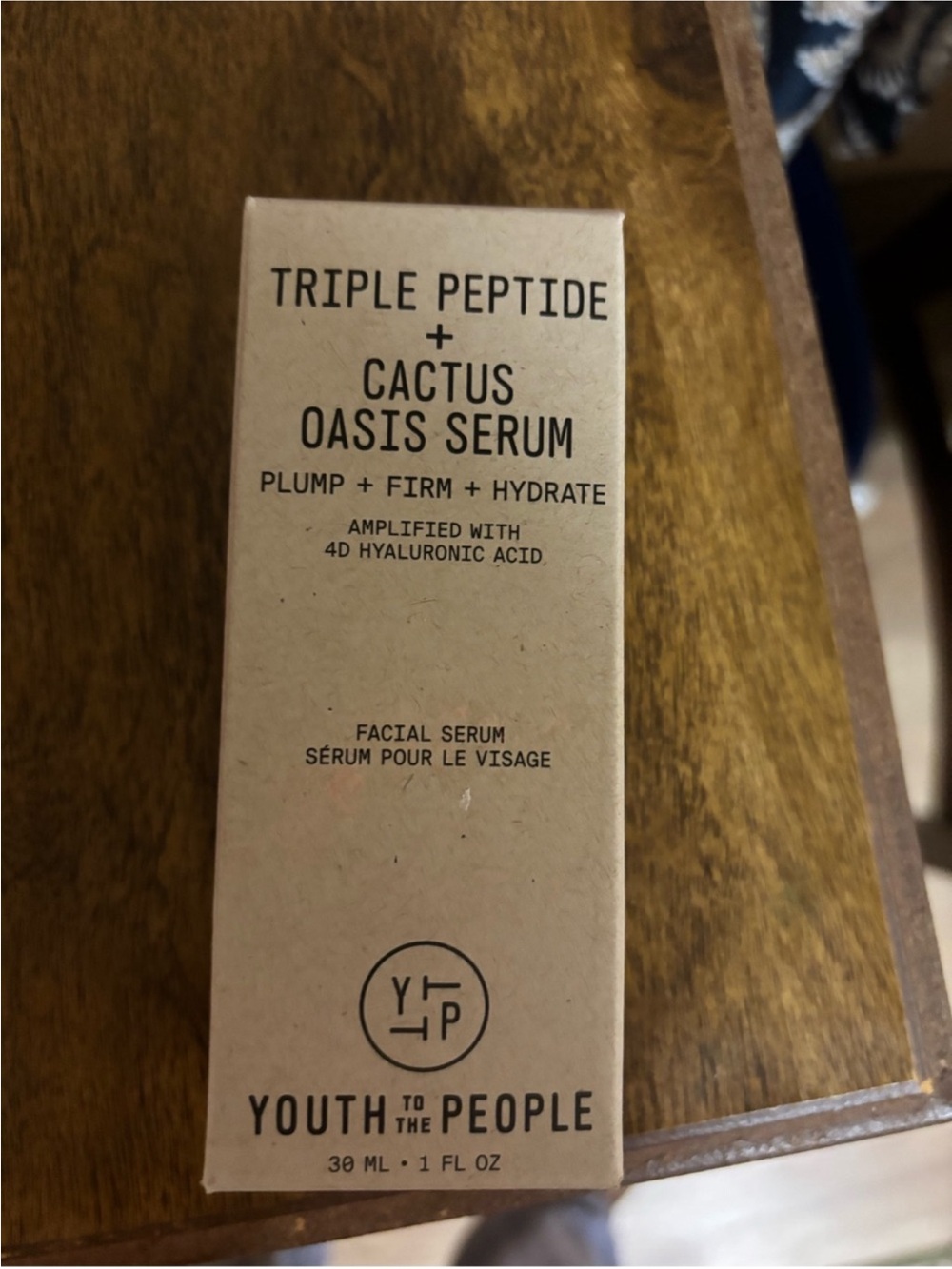Youth To The People Triple Peptide + Cactus Oasis Serum - Cream